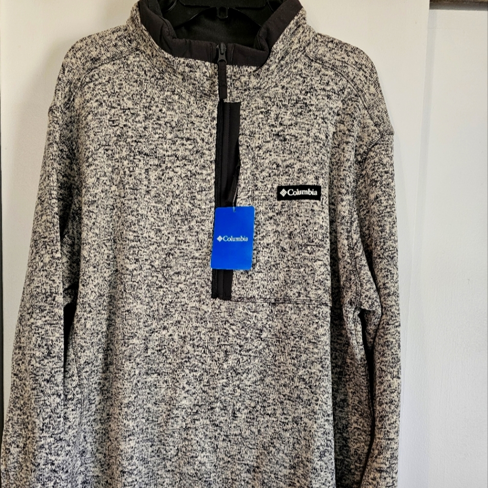 NWT Men's Columbia Half Zip Pullover
